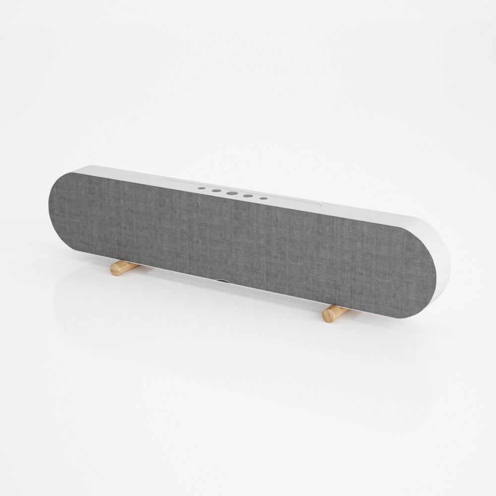 Modern Wireless Speaker 3D модель