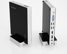 Compact External Hard Drive Workstation 3Dモデル