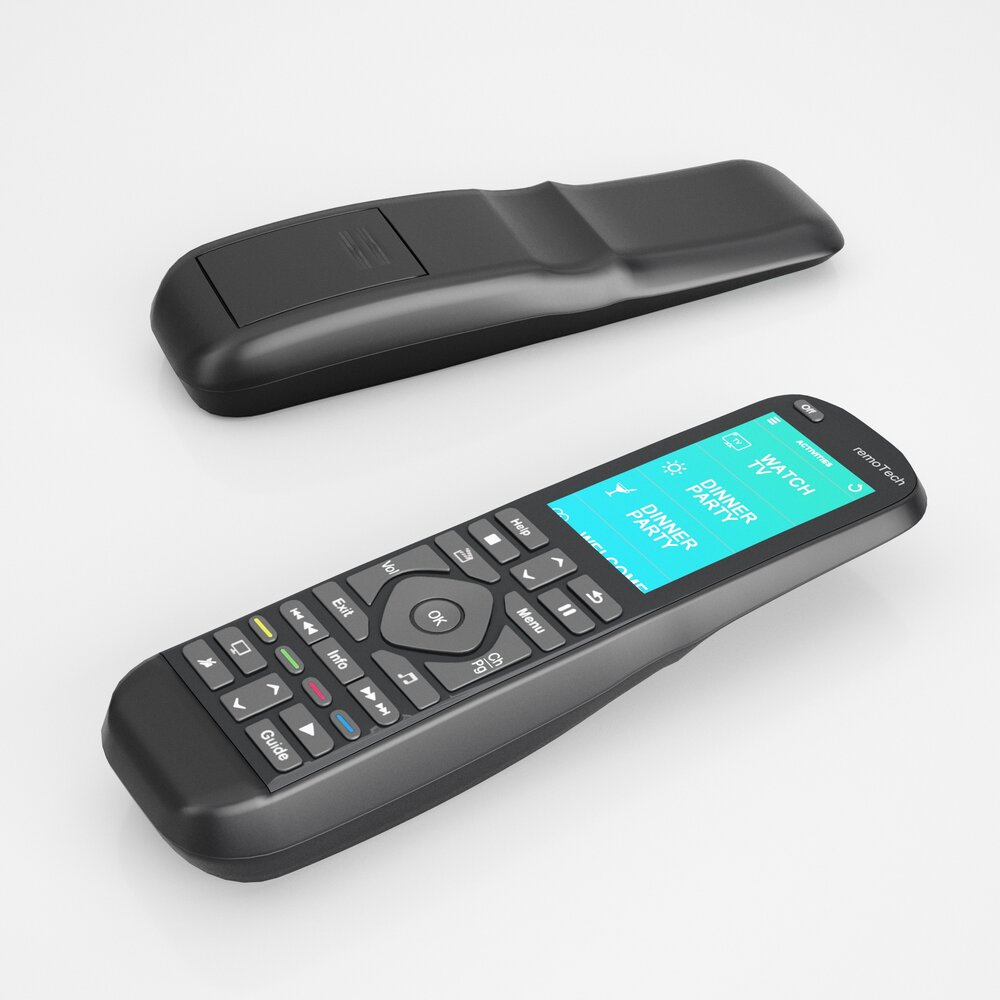 TV Remote Control 3D 모델 