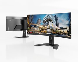 Ultra-Wide Television 3Dモデル