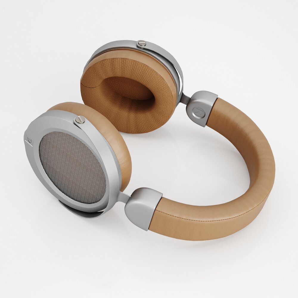 Modern Over-Ear Headphones 3D模型
