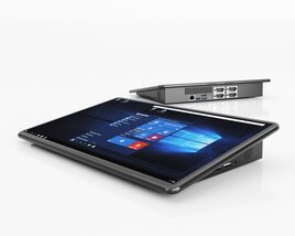 Touchscreen Tablet 3D 모델 