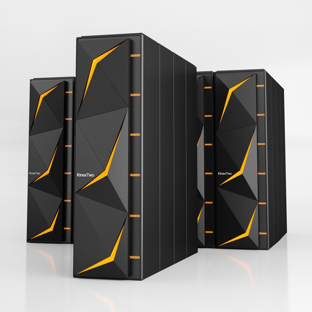 High-Performance Servers Modelo 3D