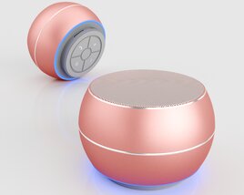Compact Wireless Speaker 3D model
