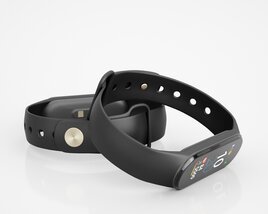 Fitness Tracker Bracelet 3D model