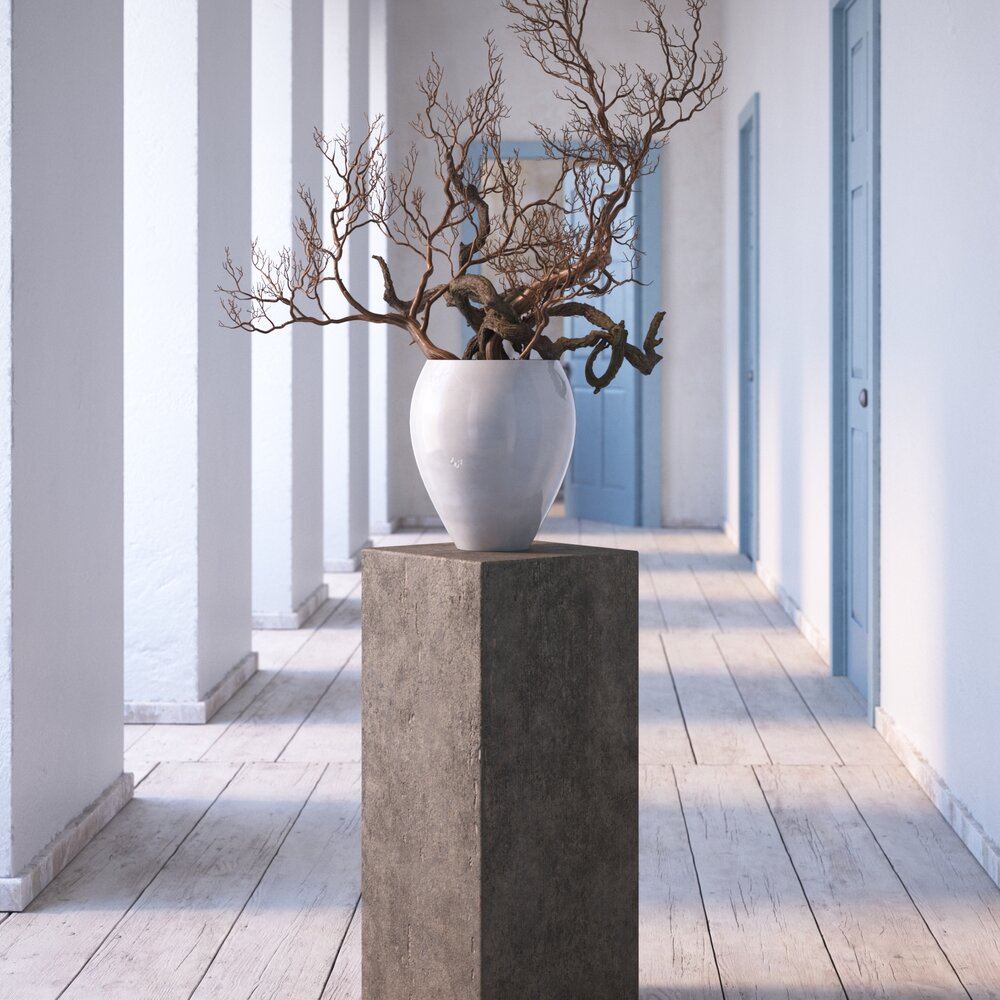 Indoor Plant 06 3D 모델 