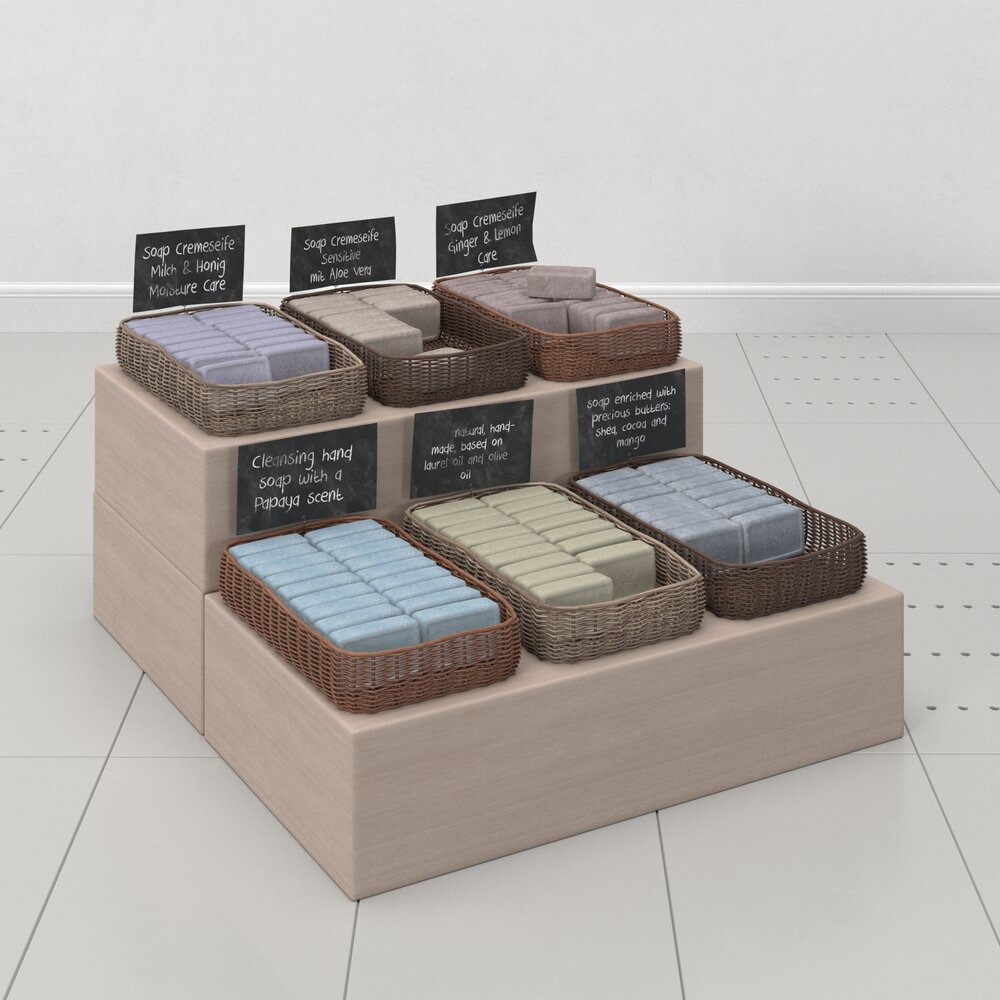 Store Fixtures 09 3D 모델 