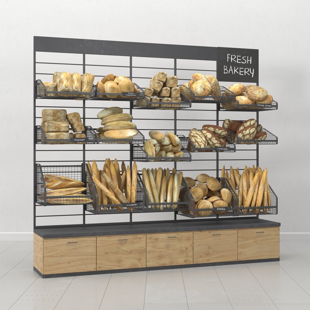 Store Fixtures 32 3D модель