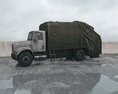 Abandoned Garbage Truck 3D 모델 