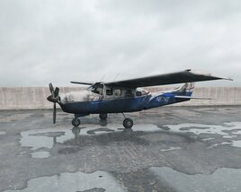Abandoned Airplane Modelo 3D