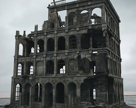 Abandoned Urban Building 14 3Dモデル