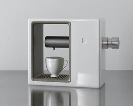 Compact Espresso Machine Modello 3D