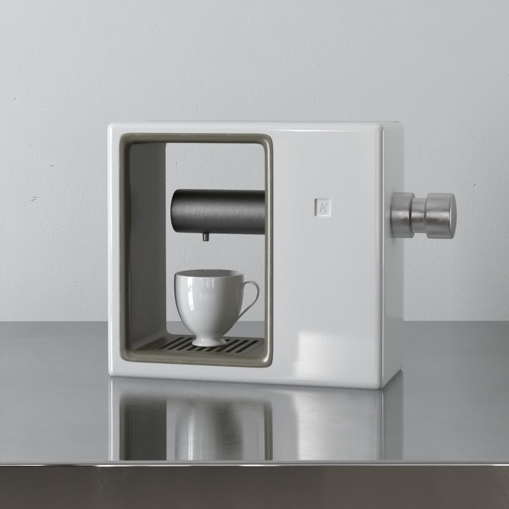 Compact Espresso Machine Modello 3D