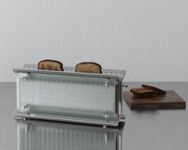 Modern Toaster 3D 모델 