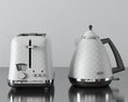 Modern Toaster and Kettle 3D-Modell