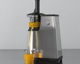 Stainless Steel Citrus Juicer 3Dモデル