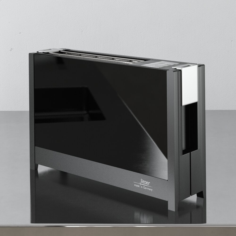 Modern Toaster 02 3D-Modell