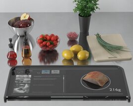 Digital Kitchen Scale 3D model