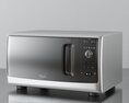 Stainless Steel Microwave Oven 3d model