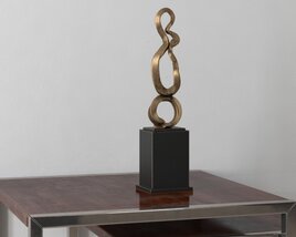 Abstract Infinity Sculpture 3D-Modell