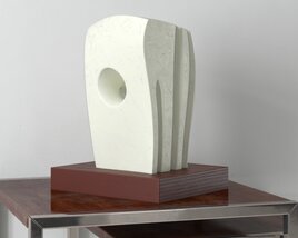 Abstract Marble Sculpture Modelo 3d