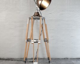 Tripod Floor Lamp Modelo 3d