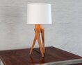 Modern Tripod Table Lamp Modello 3D