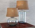 Glass Table Lamps 3D-Modell