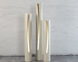 Modern Ceramic Lamps 3D модель