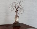 Artistic Tree Sculpture 3d model