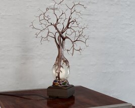 Artistic Tree Sculpture Modello 3D