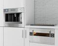Modern Dishwasher and Oven 3D-Modell