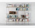 Modern Bookshelf Display 3Dモデル