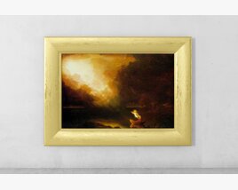 The Voyage of Life Old Age Painting Modello 3D