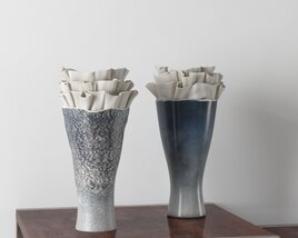 Decorative Ceramic Vases 3D model