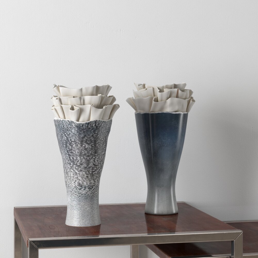 Decorative Ceramic Vases 3D 모델 