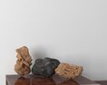 Assorted Natural Rocks and Minerals 3D модель