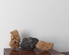 Assorted Natural Rocks and Minerals 3D модель