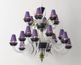 Contemporary Chandelier 3D-Modell
