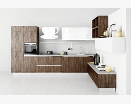 Modern Kitchen Design Modèle 3D