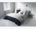 Modern Minimalist Bedroom 3d model