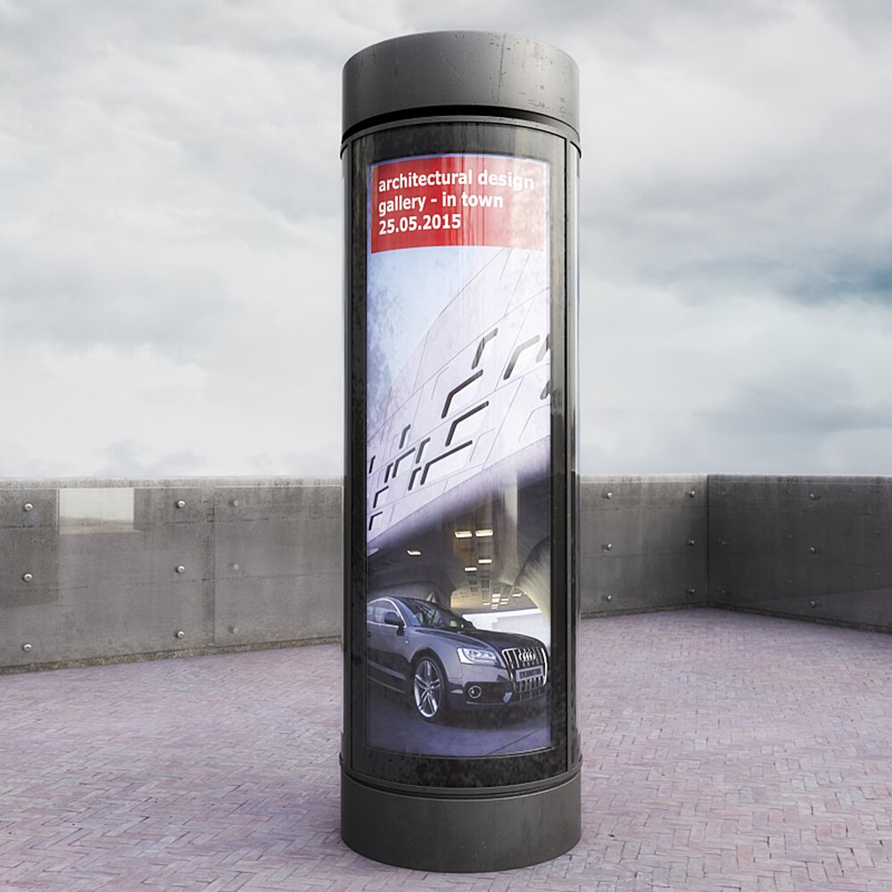 Urban Drive Advertisement 3D-Modell