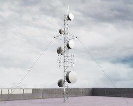 Communication Tower 3Dモデル