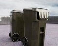 Urban Waste Bins 3D модель