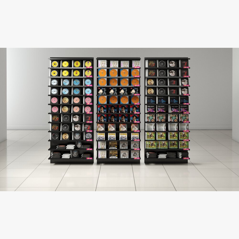 Assorted Sunglasses Display 3D-Modell