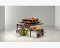 Fruit Display Stand Modello 3D