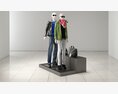 Urban Chic Mannequins Display 3D-Modell