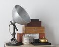 Industrial-Style Desk Lamp 3D 모델 