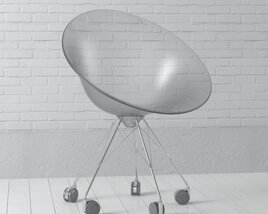 Modern Satellite Dish 3Dモデル