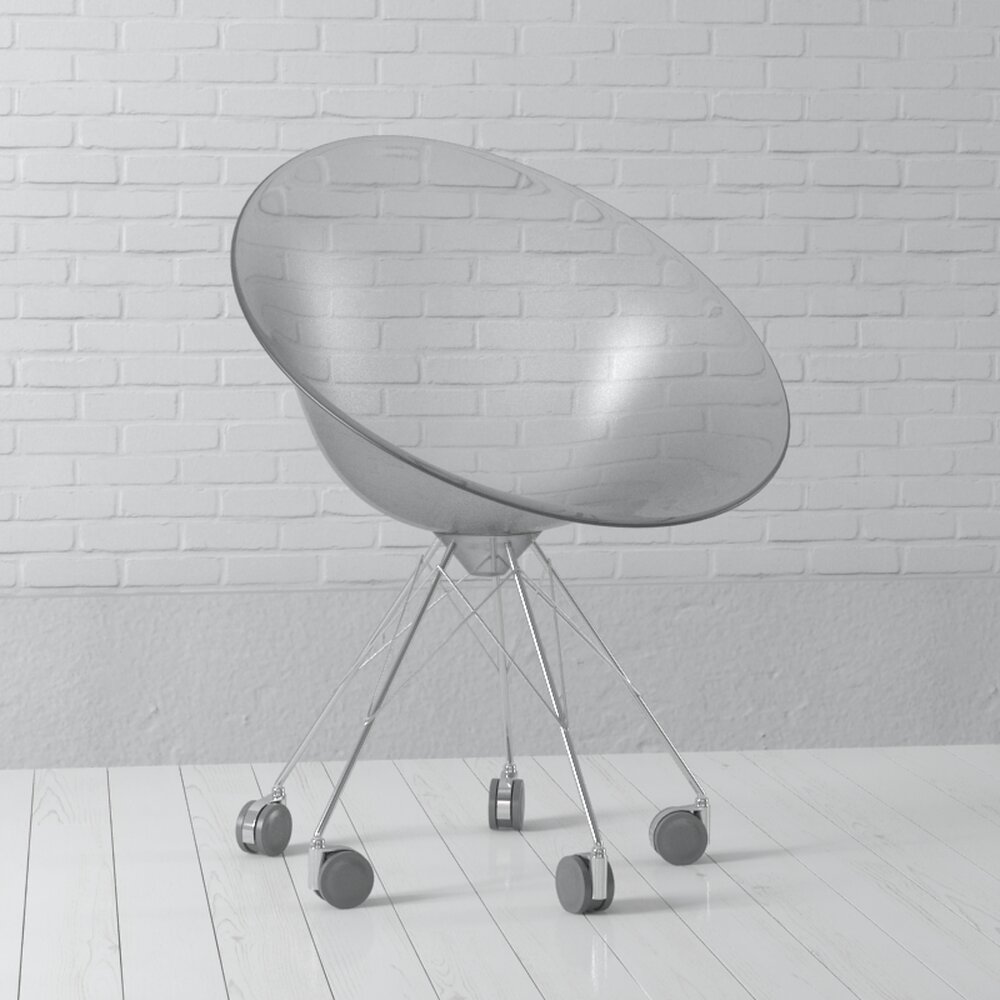 Modern Satellite Dish Modello 3D